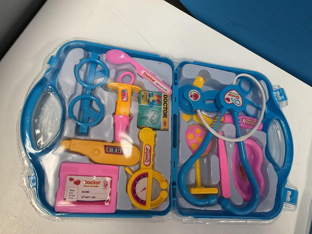 Photo '2' of Little Doctor Tools Play Set & Case (6 Sets) *NEW*