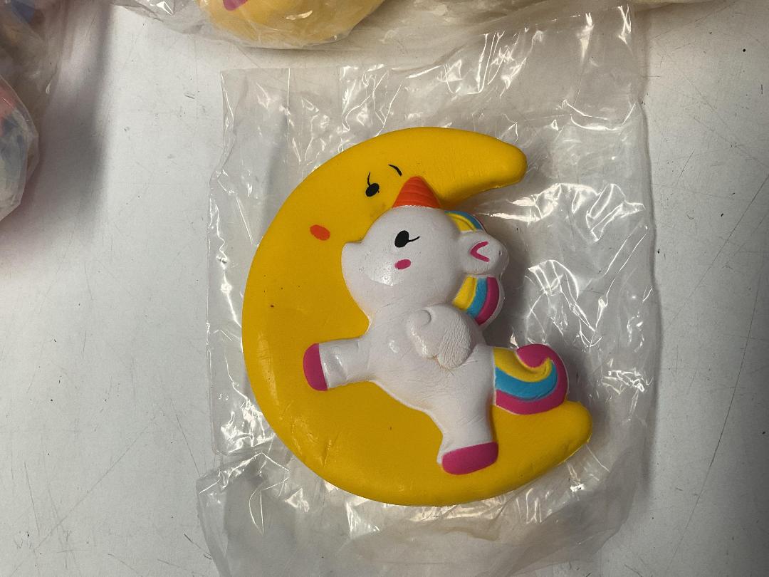 Photo '5' of Various Foam-Like Toys - Unicorns, Cat/Burger Etc *NEW*