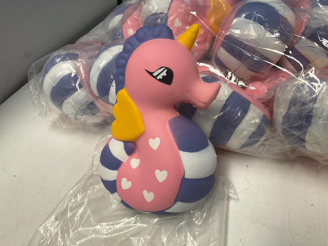 Photo '2' of Various Foam-Like Toys - Unicorns, Cat/Burger Etc *NEW*