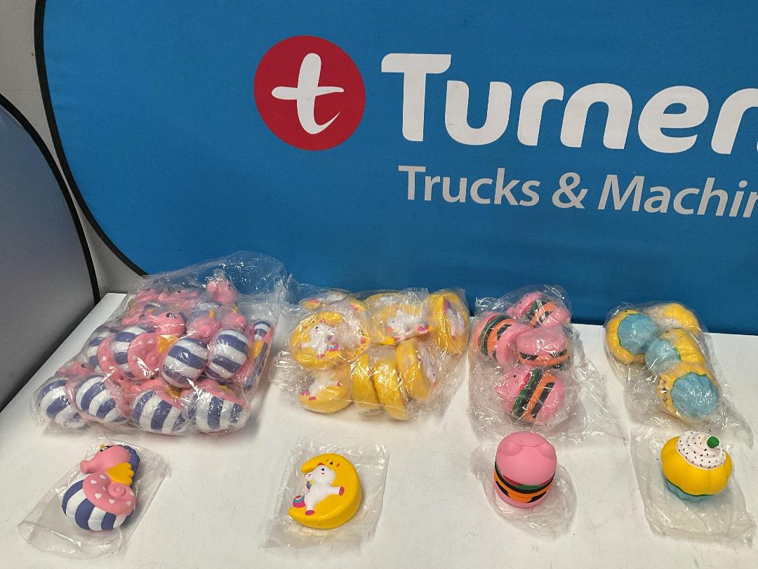 Photo '14' of Various Foam-Like Toys - Unicorns, Cat/Burger Etc *NEW*