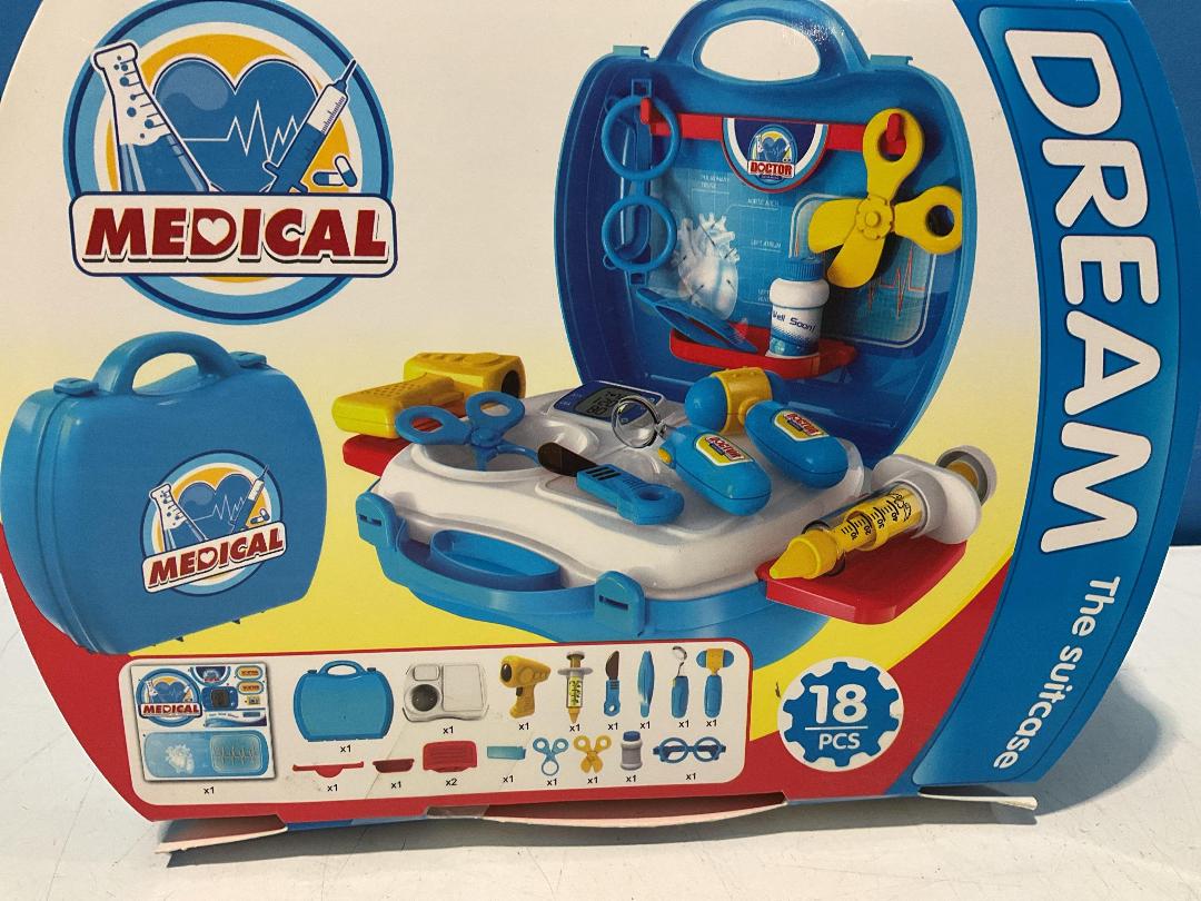 Photo '5' of Dream - Medical Childrens Play Set (18pce) *NEW*