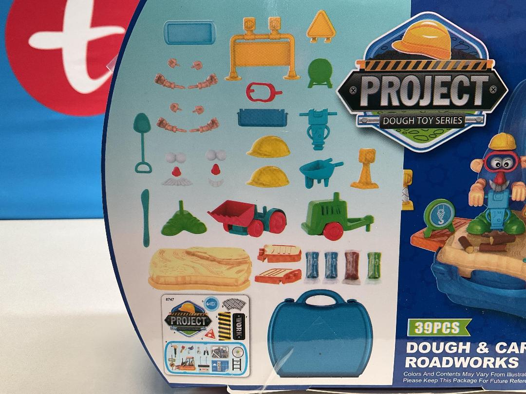 Photo '4' of Dream - Project Dough & Carry Roadworks Play Set (39pce) *NEW*