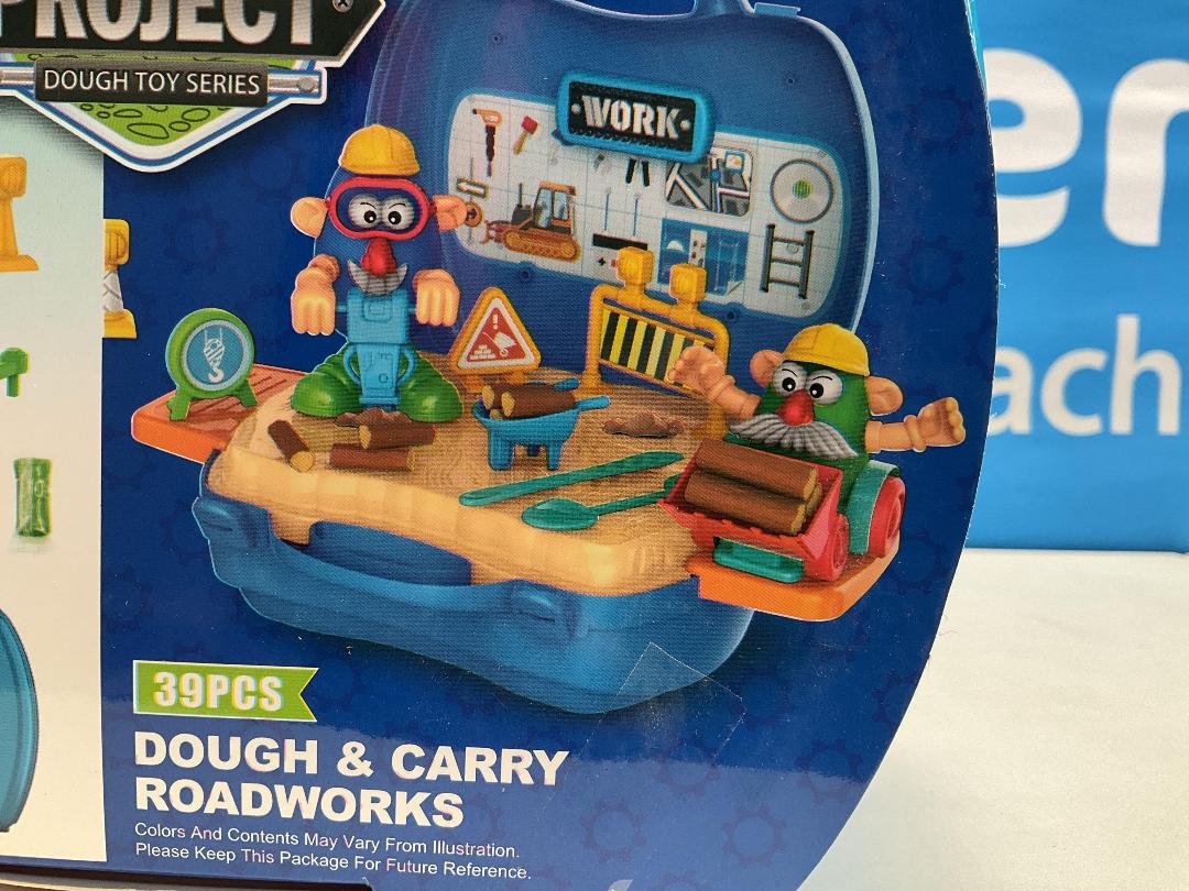 Photo '3' of Dream - Project Dough & Carry Roadworks Play Set (39pce) *NEW* Photo '3' of Dream - Project Dough & Carry Roadworks Play Set (39pce) *NEW*