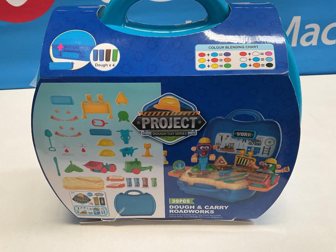 Photo '2' of Dream - Project Dough & Carry Roadworks Play Set (39pce) *NEW*