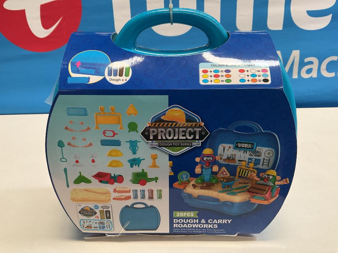 Photo '2' of Dream - Project Dough & Carry Roadworks Play Set (39pce) *NEW*