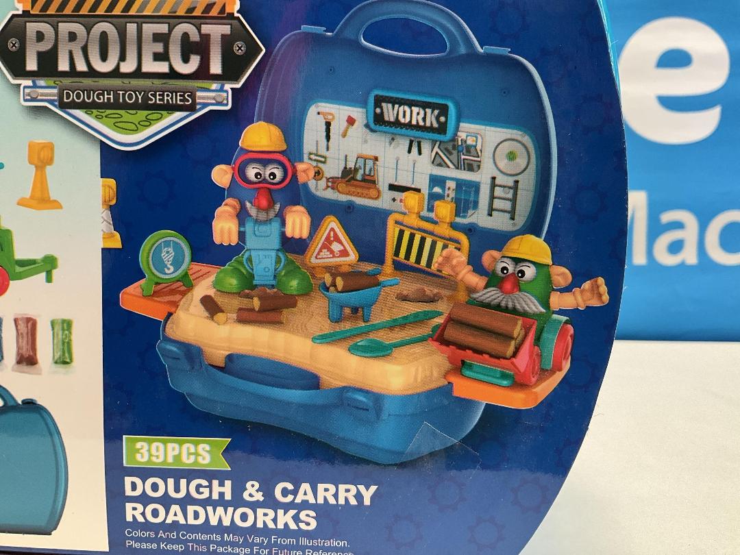 Photo '3' of Dream - Project Dough & Carry Roadworks Play Set (39pce) *NEW*