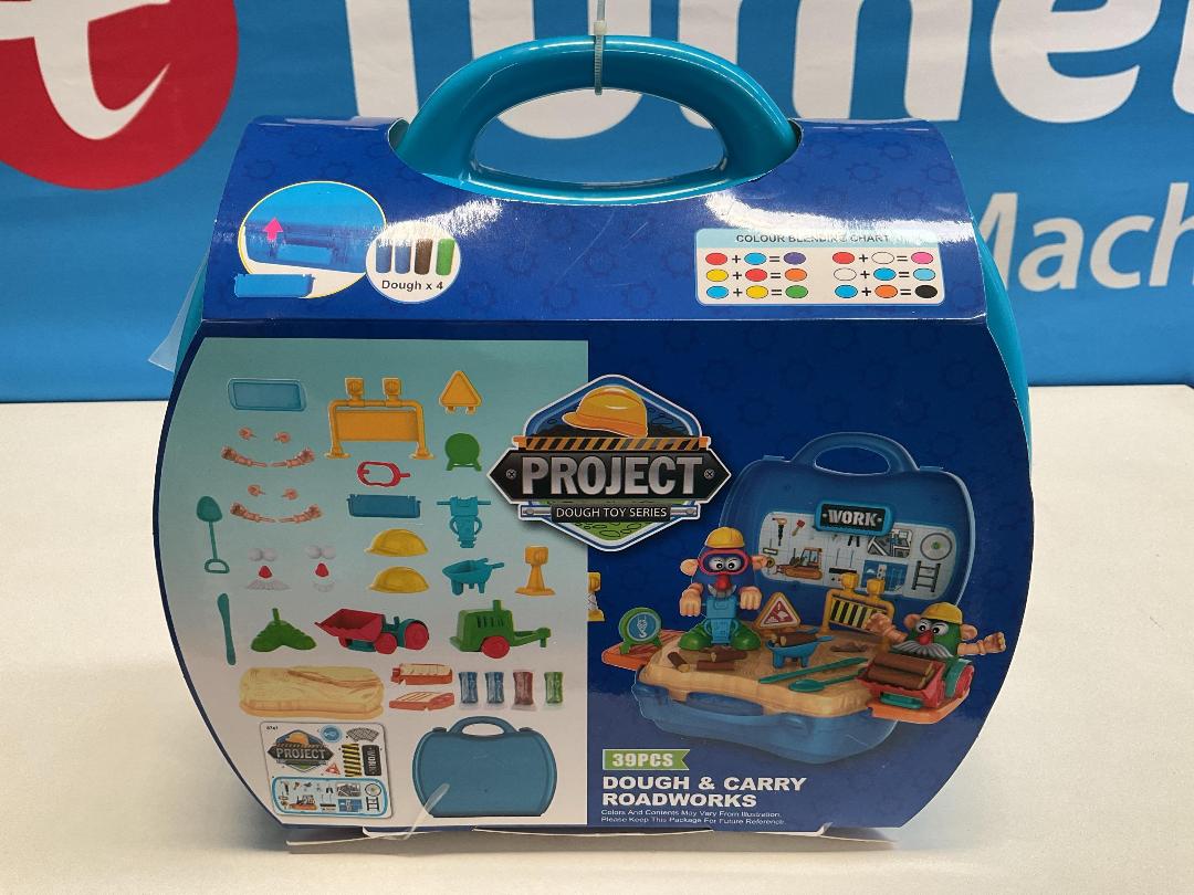 Photo '2' of Dream - Project Dough & Carry Roadworks Play Set (39pce) *NEW* Photo '2' of Dream - Project Dough & Carry Roadworks Play Set (39pce) *NEW*