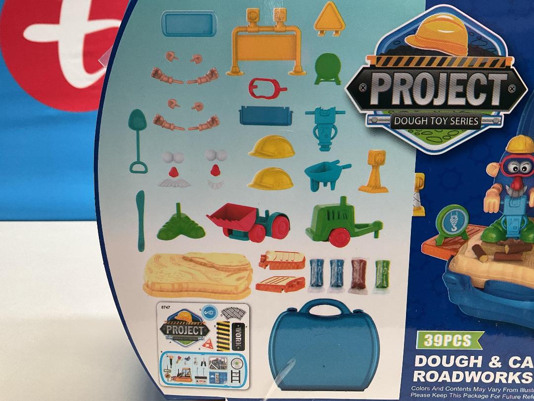 Photo '4' of Dream - Project Dough & Carry Roadworks Play Set (39pce) *NEW* Photo '4' of Dream - Project Dough & Carry Roadworks Play Set (39pce) *NEW*