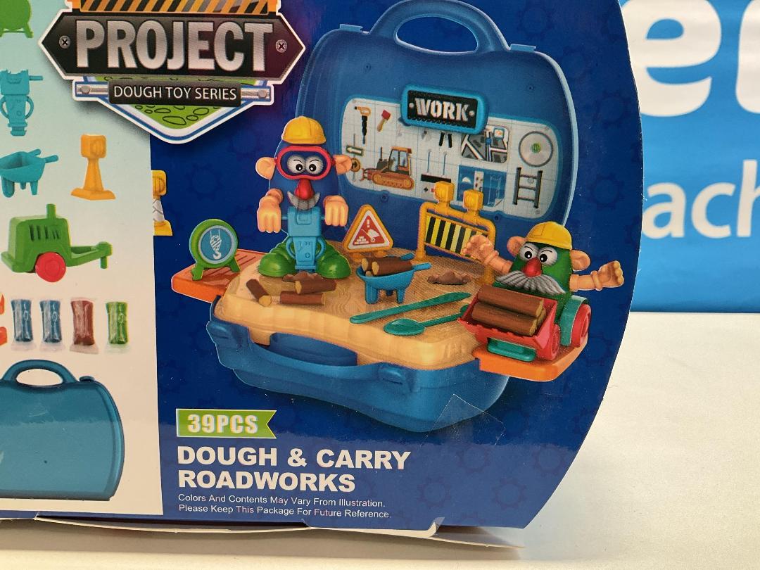 Photo '3' of Dream - Project Dough & Carry Roadworks Play Set (39pce) *NEW* Photo '3' of Dream - Project Dough & Carry Roadworks Play Set (39pce) *NEW*