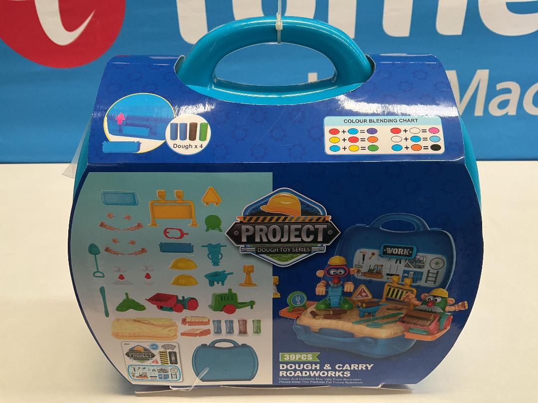 Photo '2' of Dream - Project Dough & Carry Roadworks Play Set (39pce) *NEW* Photo '2' of Dream - Project Dough & Carry Roadworks Play Set (39pce) *NEW*