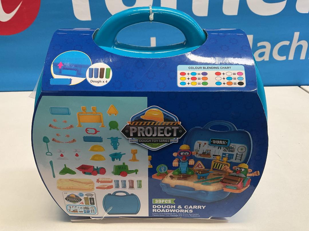 Photo '2' of Dream - Project Dough & Carry Roadworks Play Set (39pce) *NEW* Photo '2' of Dream - Project Dough & Carry Roadworks Play Set (39pce) *NEW*