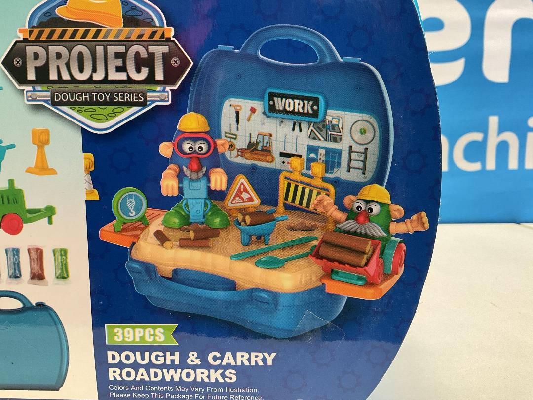 Photo '3' of Dream - Project Dough & Carry Roadworks Play Set (39pce) *NEW* Photo '3' of Dream - Project Dough & Carry Roadworks Play Set (39pce) *NEW*