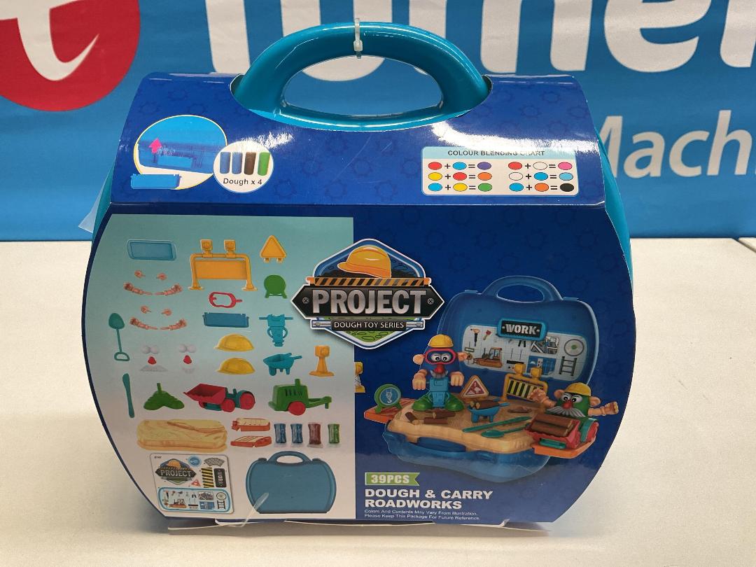 Photo '2' of Dream - Project Dough & Carry Roadworks Play Set (39pce) *NEW* Photo '2' of Dream - Project Dough & Carry Roadworks Play Set (39pce) *NEW*