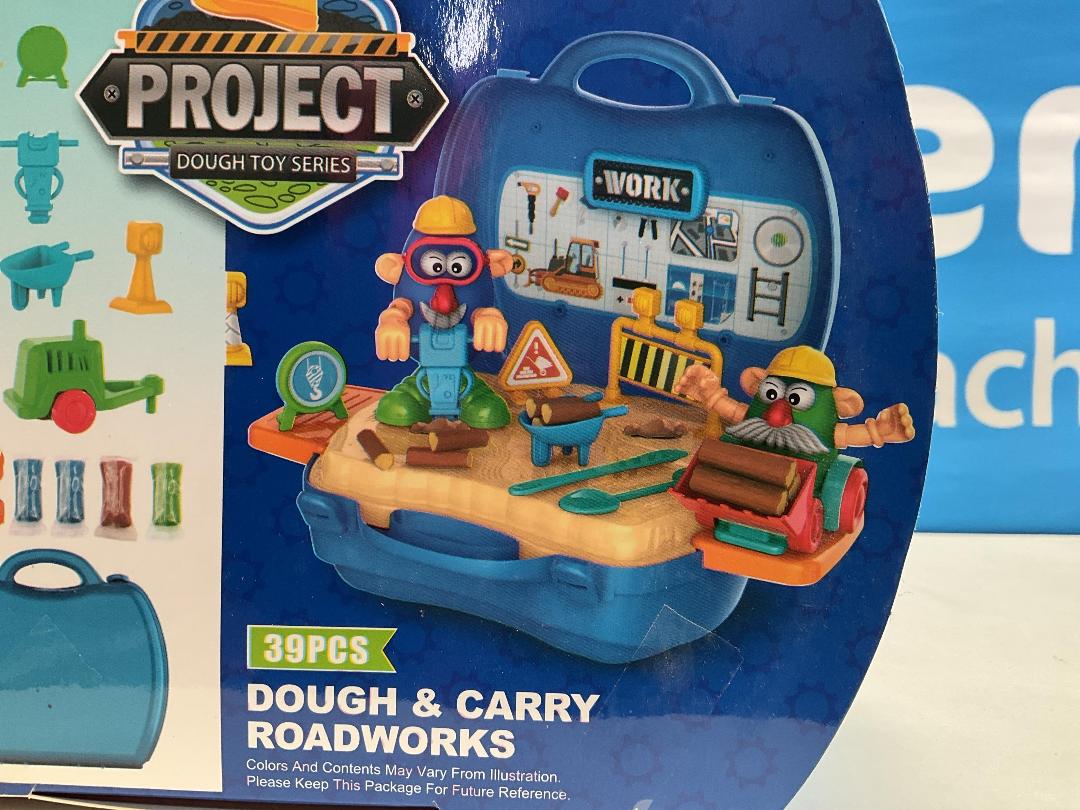 Photo '3' of Dream - Project Dough & Carry Roadworks Play Set (39pce) *NEW* Photo '3' of Dream - Project Dough & Carry Roadworks Play Set (39pce) *NEW*