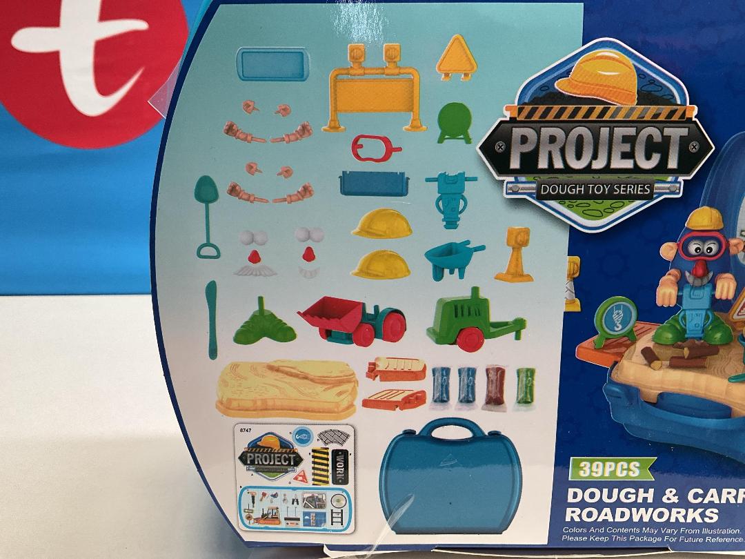 Photo '4' of Dream - Project Dough & Carry Roadworks Play Set (39pce) *NEW* Photo '4' of Dream - Project Dough & Carry Roadworks Play Set (39pce) *NEW*