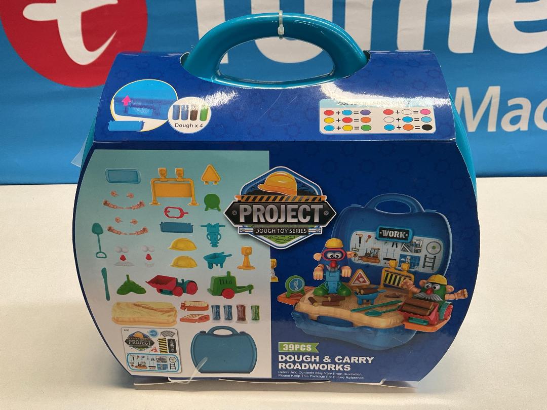 Photo '2' of Dream - Project Dough & Carry Roadworks Play Set (39pce) *NEW* Photo '2' of Dream - Project Dough & Carry Roadworks Play Set (39pce) *NEW*