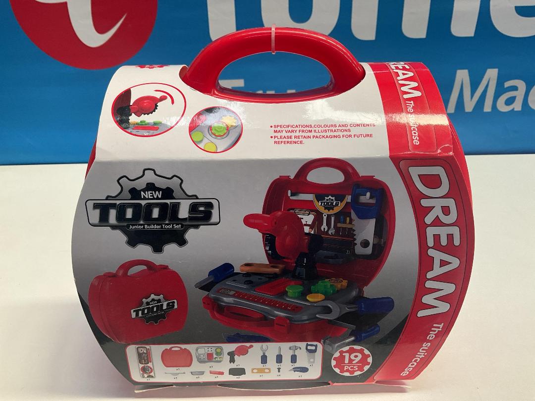 Photo '2' of Dream - Junior Builder Tool Set (19pce) *NEW* Photo '2' of Dream - Junior Builder Tool Set (19pce) *NEW*