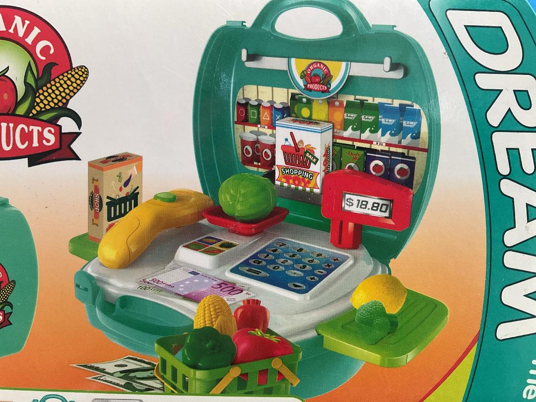 Photo '3' of Dream - Organic Products Supermarket Play Set (23pce) *NEW*