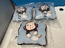 Thumbnail '1' of 3x Monkey Love - Children's Pillow w/ Zip Out Blanket - 150cm x 100cm *NEW*