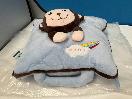 Thumbnail '4' of 3x Monkey Love - Children's Pillow w/ Zip Out Blanket - 150cm x 100cm *NEW*
