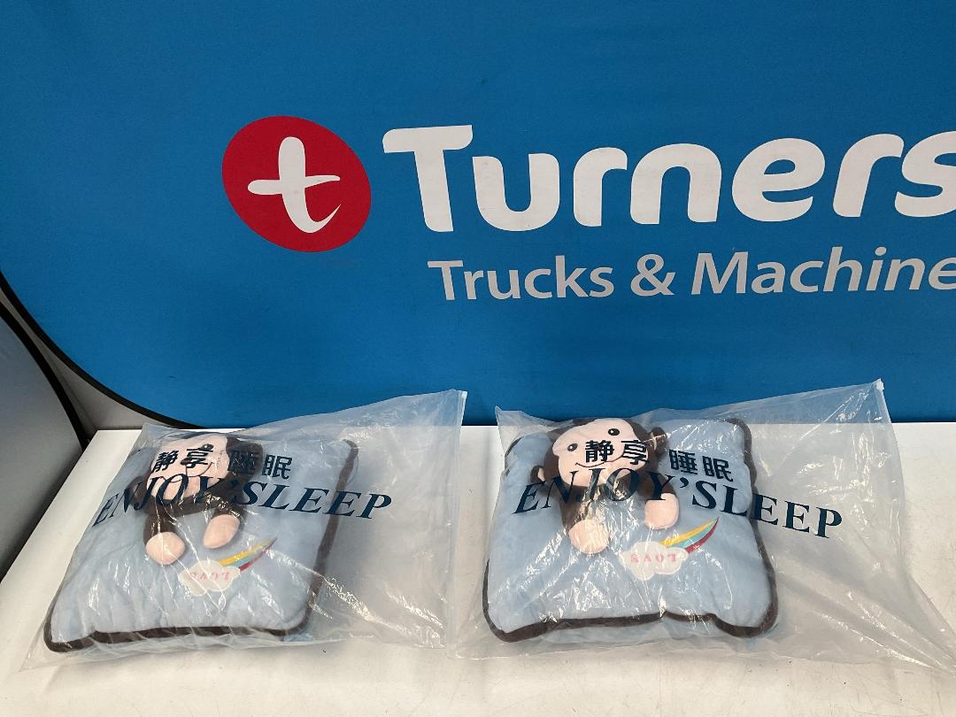 Photo '9' of 2x Monkey Love - Children's Pillow w/ Zip Out Blanket - 150cm x 100cm *NEW*