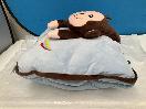 Thumbnail '3' of Monkey Love - Children's Pillow w/ Zip Out Blanket - 150cm x 100cm *NEW*