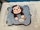 Thumbnail '1' of Monkey Love - Children's Pillow w/ Zip Out Blanket - 150cm x 100cm *NEW*