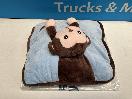 Thumbnail '3' of Monkey Love - Children's Pillow w/ Zip Out Blanket - 150cm x 100cm *NEW*