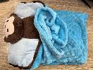 Thumbnail '5' of Monkey Love - Children's Pillow w/ Zip Out Blanket - 150cm x 100cm *NEW*