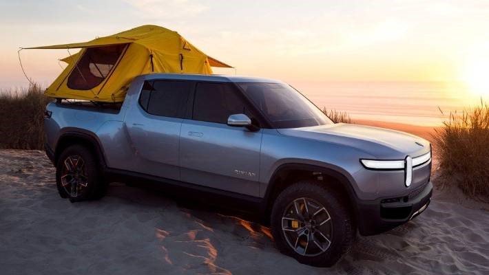 Rivian store electric ute