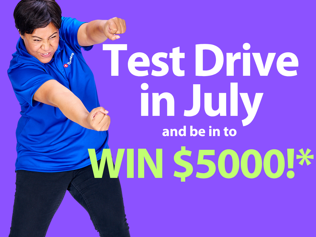 Test Drive in July and be in to win $5,000!