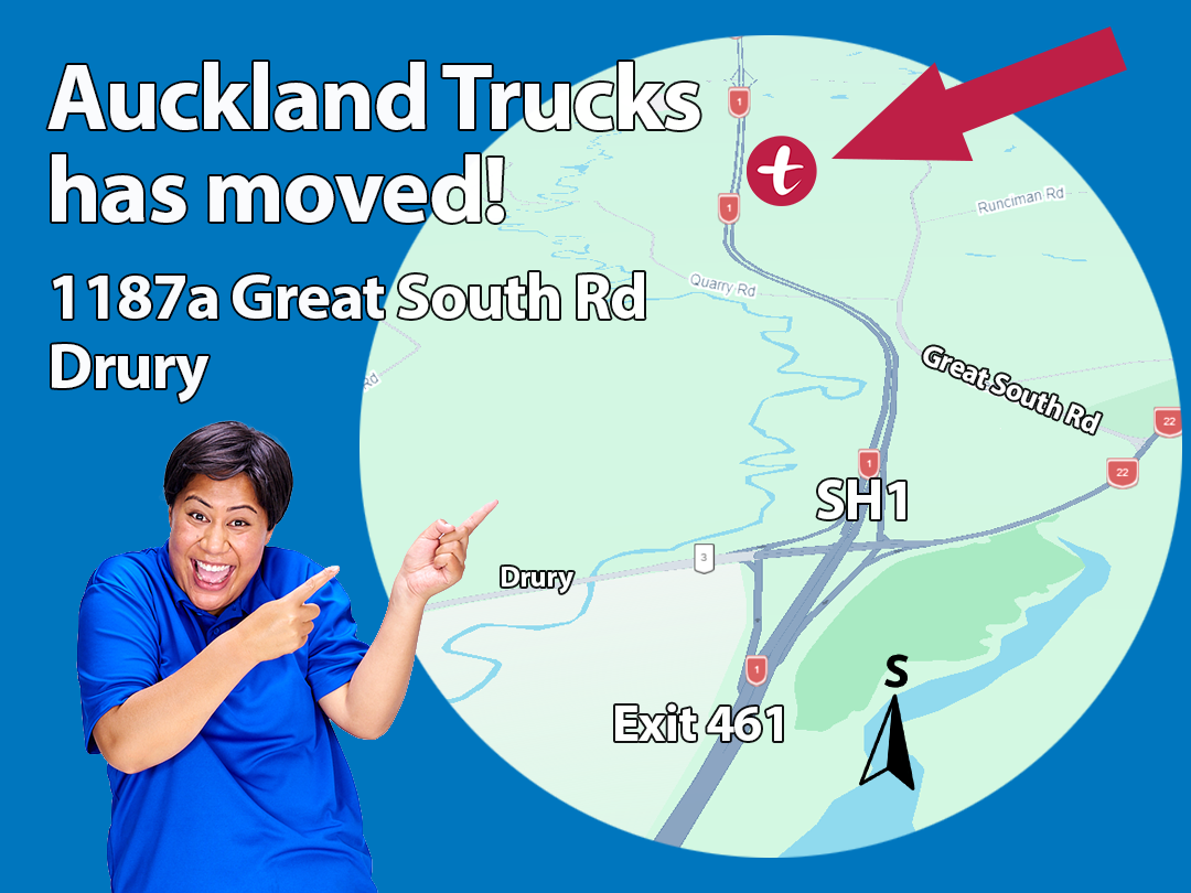 Turners Trucks & Machinery Auckland has moved to 1187A Great South Road, Drury, Auckland.