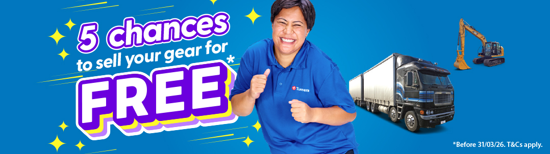 Sell your truck or machine with us in March and be in to win your seller's fees back!