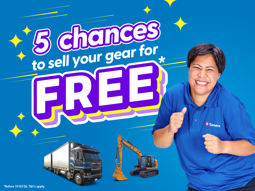 Sell your truck or machine with us before 31st March 2026, and you’ll go in the draw to win your seller fees back!