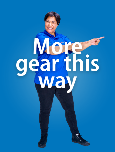 More gear this way!